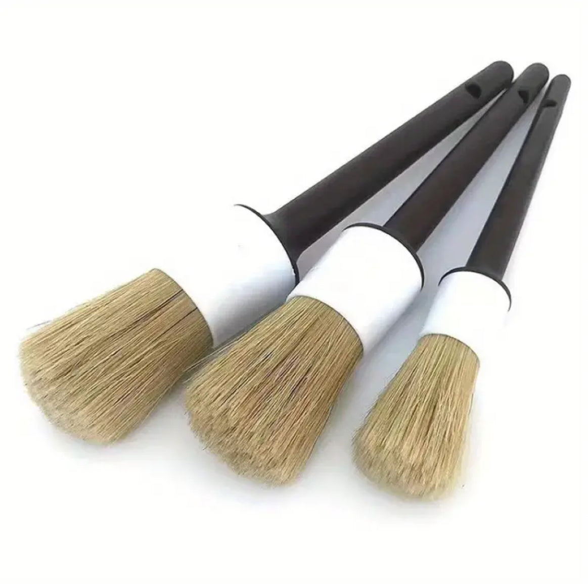 3 Pack Bore Hair Brush’s