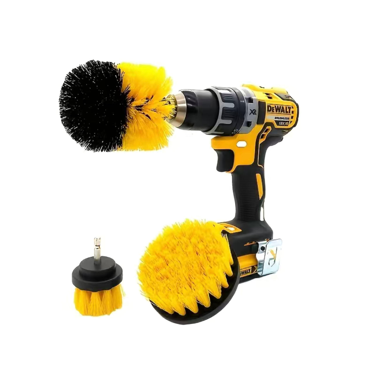 3 piece stiff drill brush set